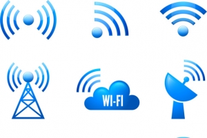 矢量手绘WIFI信号