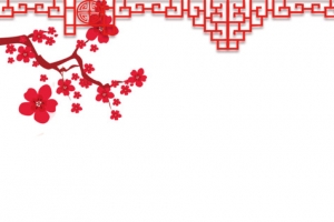 中国节日窗花梅花素材