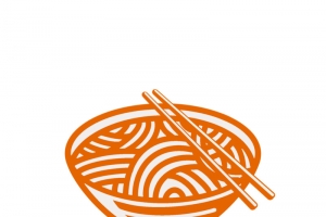 重庆小面LOGO车