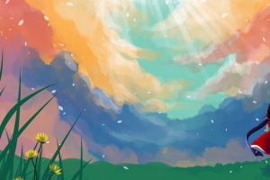 彩色的天空banner