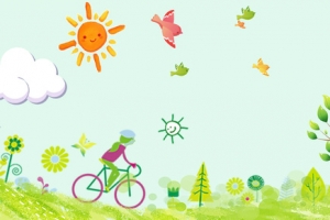 春天植树节绿色banner
