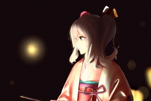 舰队collection鹿島大明神4k手机壁纸