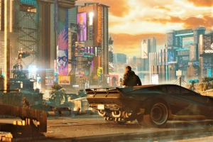 赛博朋克2077未来汽车城市4K高清游戏壁纸3840x2160免费下载