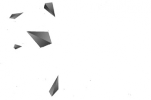 紫色几何漂浮元素