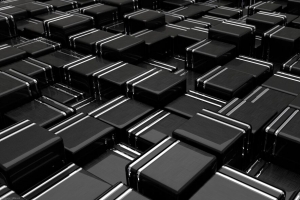 结构 立方体 3d 黑色 线条 4k壁纸 3840x2160