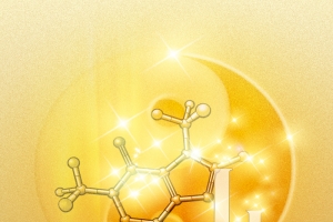 化学分子创意化妆品背景素材