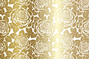 金色玫瑰花纹底纹