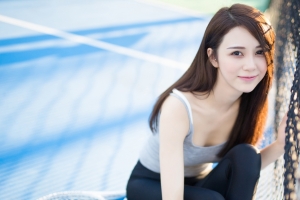 网球美女4096×2160超高清壁纸