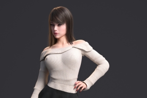 kelly性感美女手机壁纸