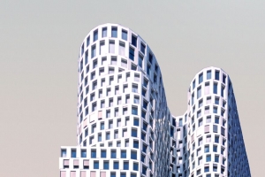 建筑 建筑 摩天大楼 极简主义 白色 4k壁纸 3840x2160