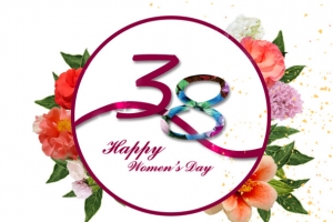 38妇女节元素