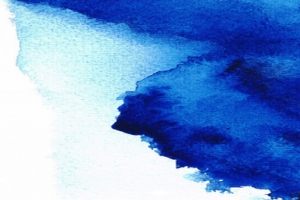 蓝色水墨画淘宝背景