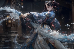 赛博修仙4K壁纸