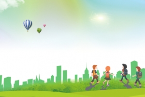 共建平安学校绿色校园banner