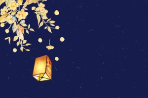 中秋节月饼促销扁平淘宝banner