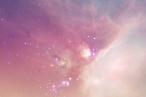粉色浪漫星空背景图