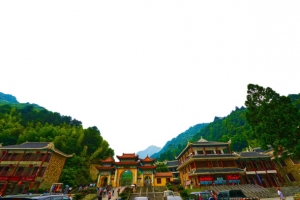 梵净山上的寺庙