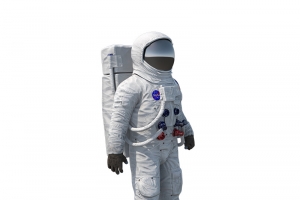 太空宇航员高清PNG透明免扣设计素材免费下载