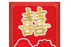 矢量结婚请柬