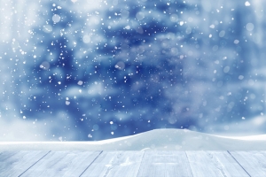 平安夜下雪天浪漫素材背景