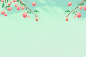 春天，绿色，背景，清新