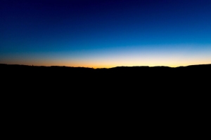 地平线 天空 日落 夜间 4k壁纸 3840x2160