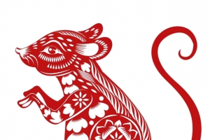 鼠年    剪纸-老鼠