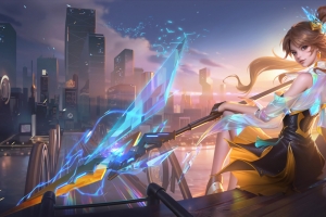 王者荣耀幻光神枪云缨4K壁纸
