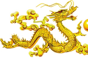 双龙戏珠传统元素集合