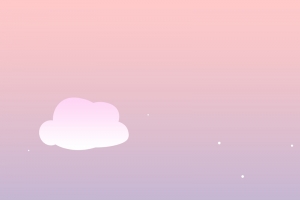 清新简约云朵海报背景