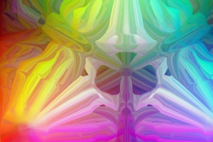 万花筒 图案 彩色 抽象 4k壁纸 3840x2160