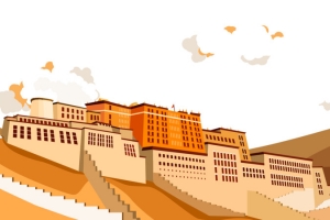 印象拉萨城市纯