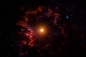 恒星 明亮 闪耀 星云 太空 4k壁纸 3840x2160