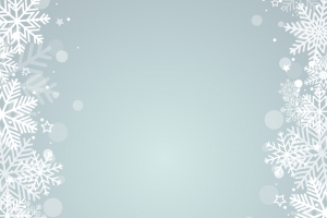 冬天雪花花纹背景矢量图片