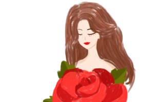 妇女节 情人节女人节日 女王节 女性插画