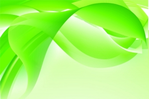 渐变合成质感绿色的树叶效果设计教师节