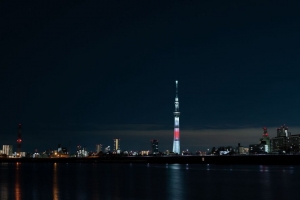 夜城 全景 城市灯光 东京 日本 4k壁纸 3840x2160