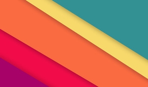 简约炫彩粉色多边形背景banner