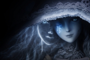 艾尔登法环 梅丽娜 白雪女巫3440x1440带鱼屏壁纸