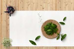 5月春茶节简约黄色品茶banner