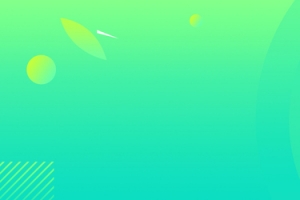 空气净化机促销几何绿色banner