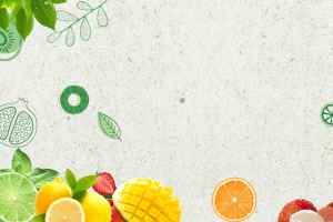 水果大促清新简约banner