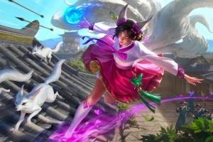lol英雄联盟九尾妖狐 高丽风情 阿狸4K高清壁纸3840x2160