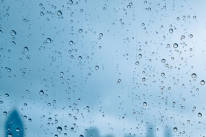 下雨天窗户意境景素材