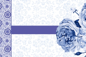 青花瓷花纹电商复古banner