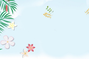 清新banner产品背景图