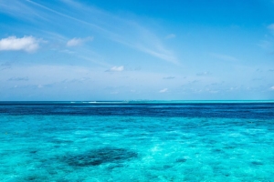 海 地平线 天空 水 4k壁纸 3840x2160