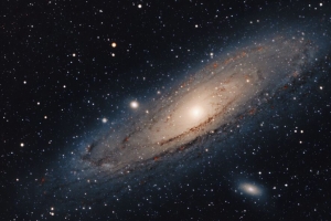 仙女座星系 星星 闪耀 太空 4k壁纸 3840x2160