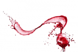 红酒飞溅