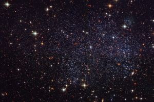 红白色星空璀璨宽屏